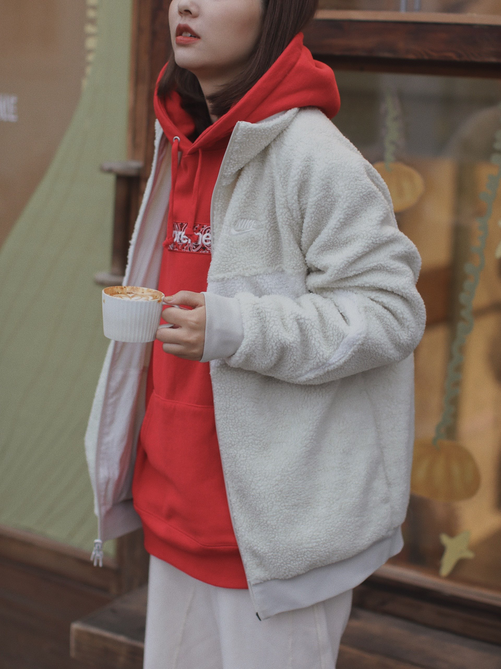 Supreme 19FW Bandana Box Logo Hooded Sweatshirt