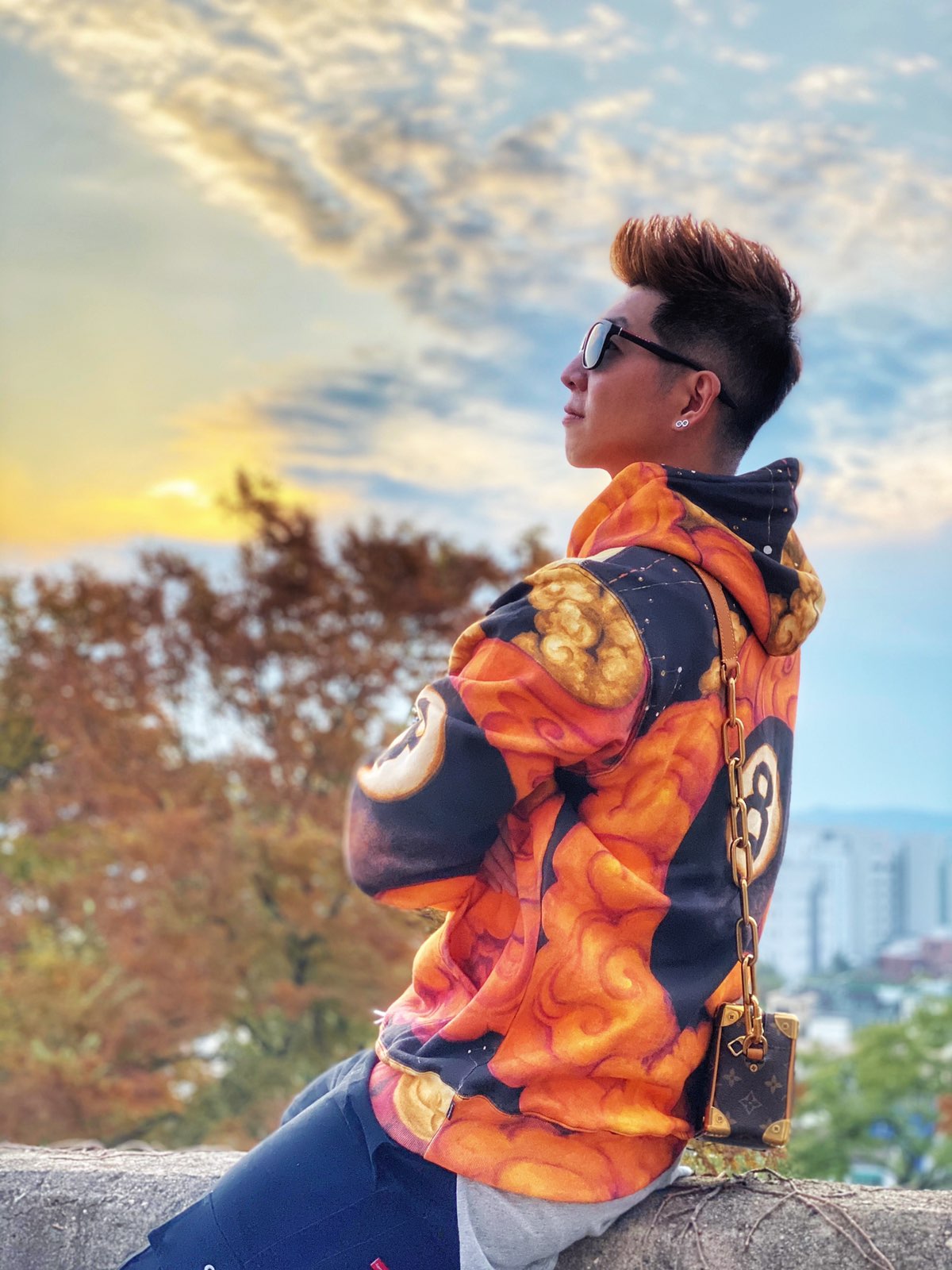 Martin Wong/Supreme 8-Ball Hooded Sweatshirt