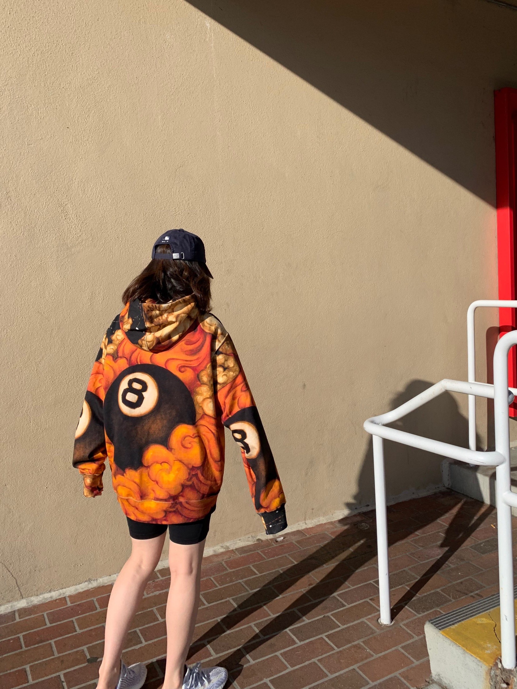 Martin Wong/Supreme 8-Ball Hooded Sweatshirt