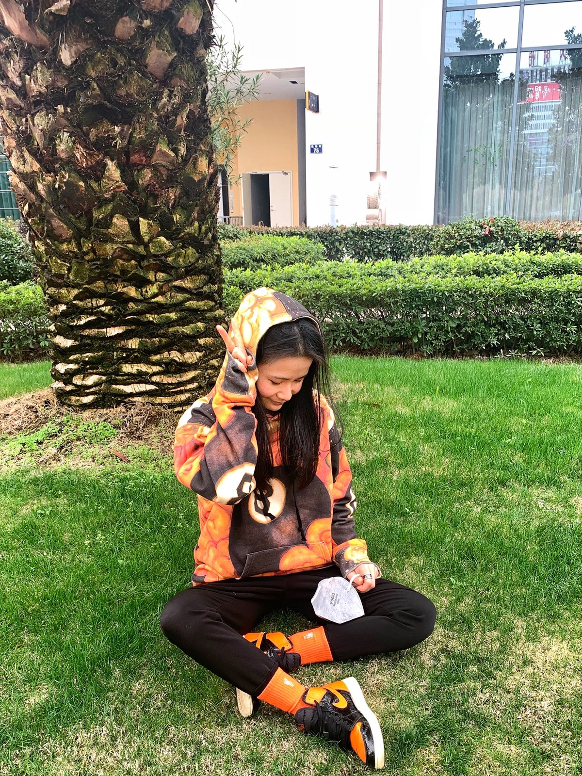 Martin Wong/Supreme 8-Ball Hooded Sweatshirt