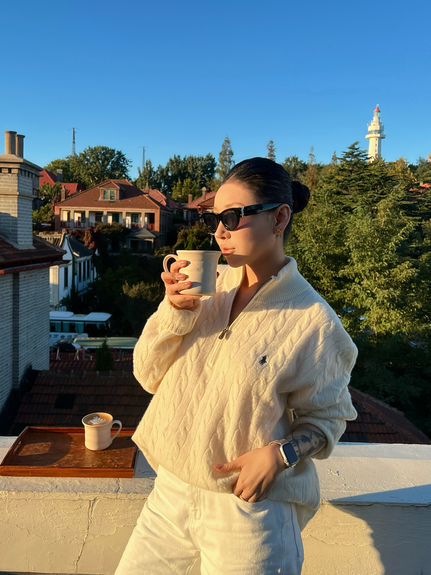 ラルフローレン公式フラッグシップストア FW25 ニット ハーフジップセーター、ユニセックス