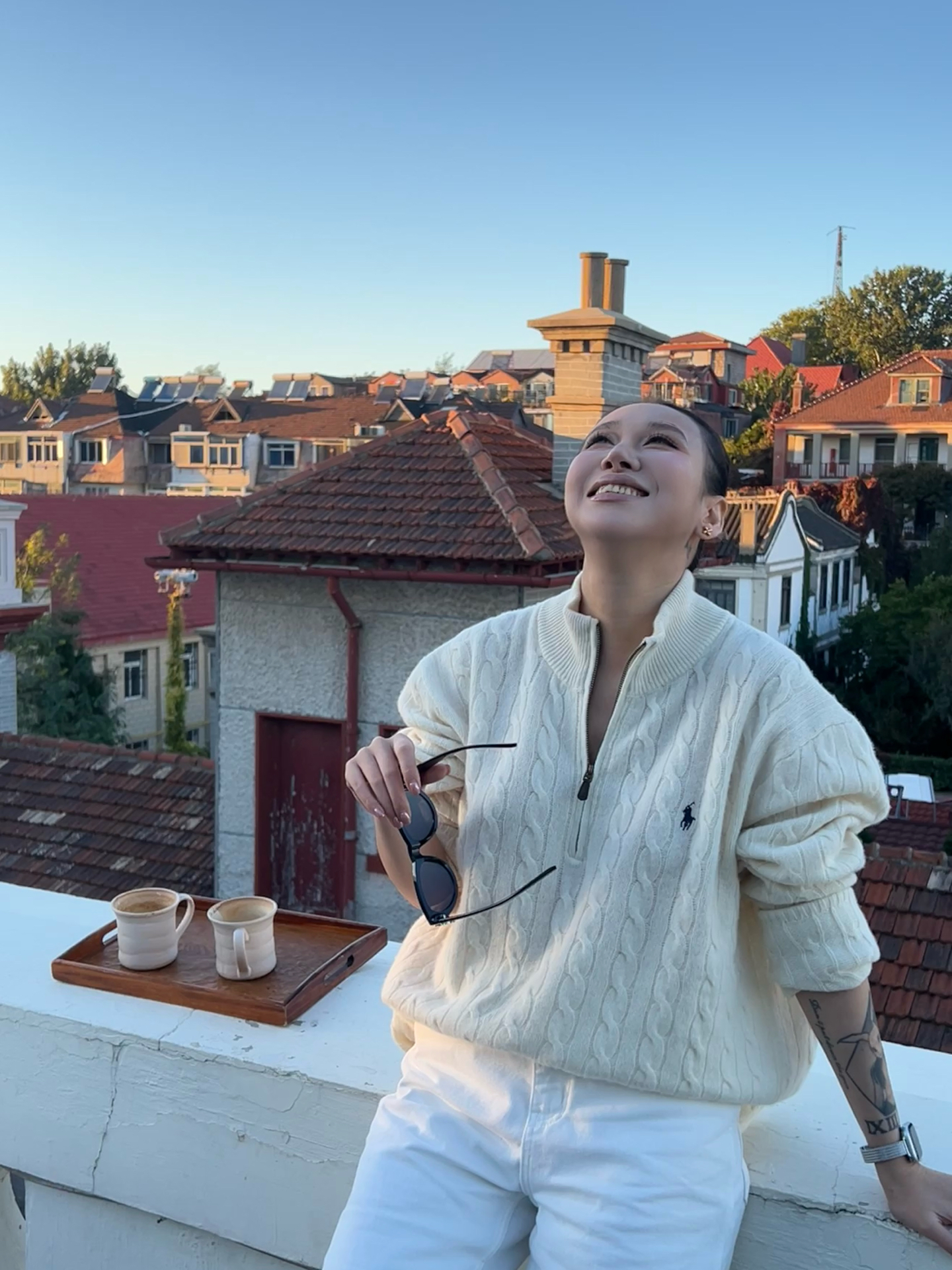 ラルフローレン公式フラッグシップストア FW25 ニット ハーフジップセーター、ユニセックス