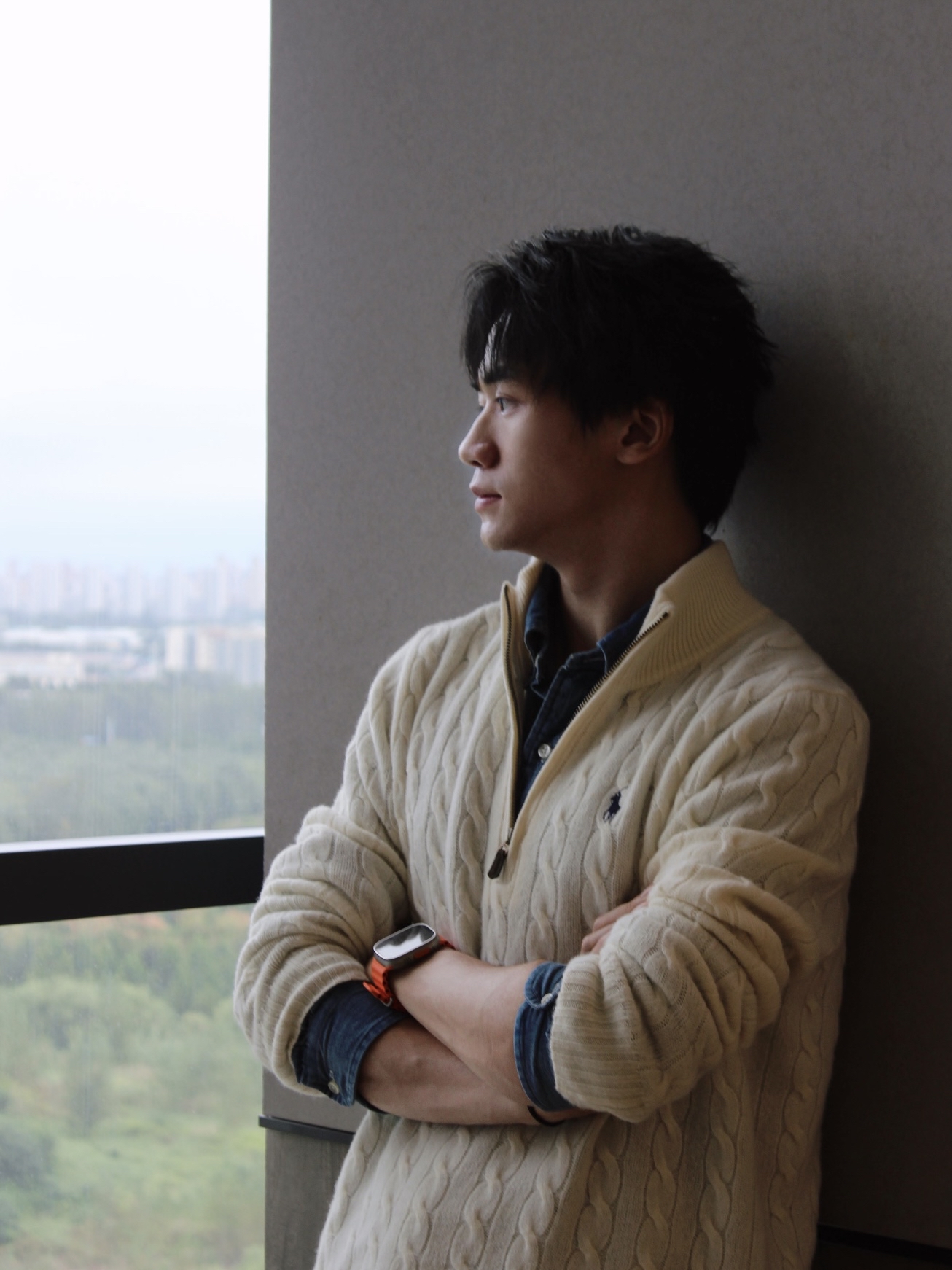 ラルフローレン公式フラッグシップストア FW25 ニット ハーフジップセーター、ユニセックス