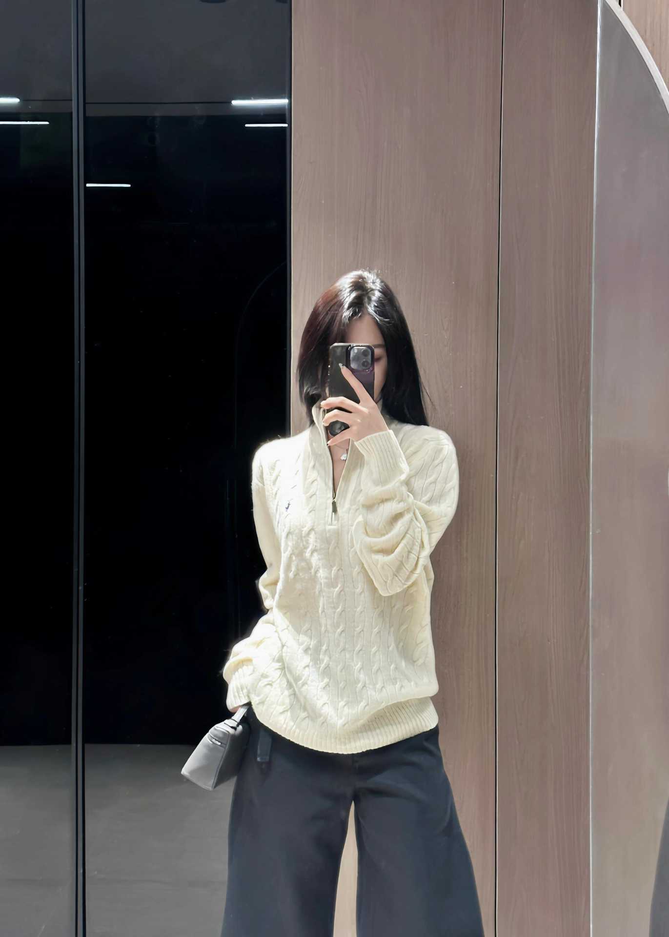 ラルフローレン公式フラッグシップストア FW25 ニット ハーフジップセーター、ユニセックス