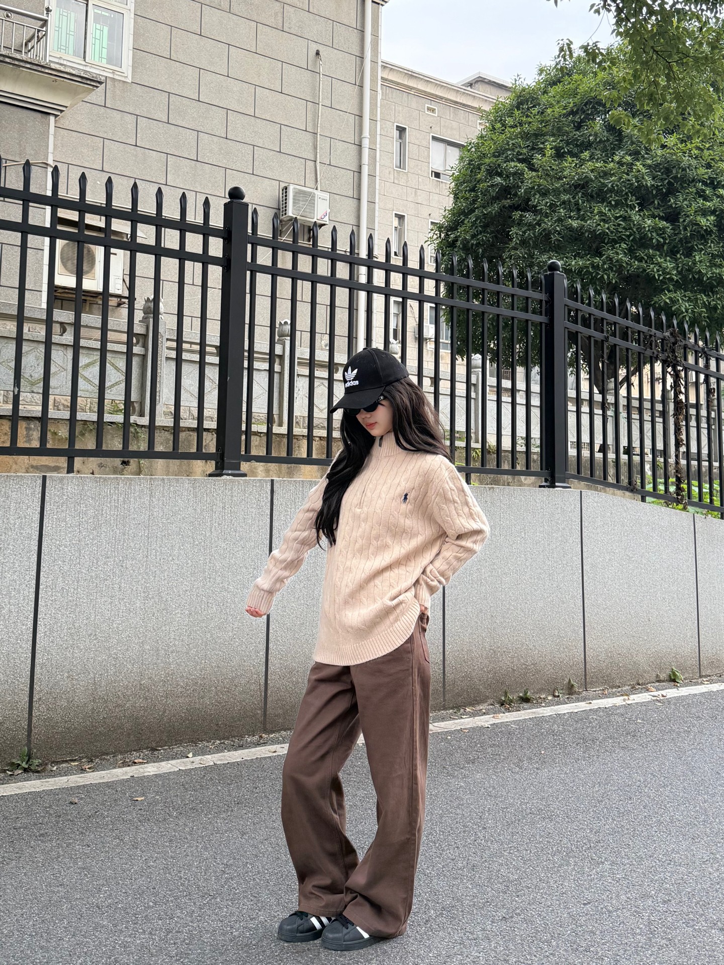 ラルフローレン公式フラッグシップストア FW25 ニット ハーフジップセーター、ユニセックス