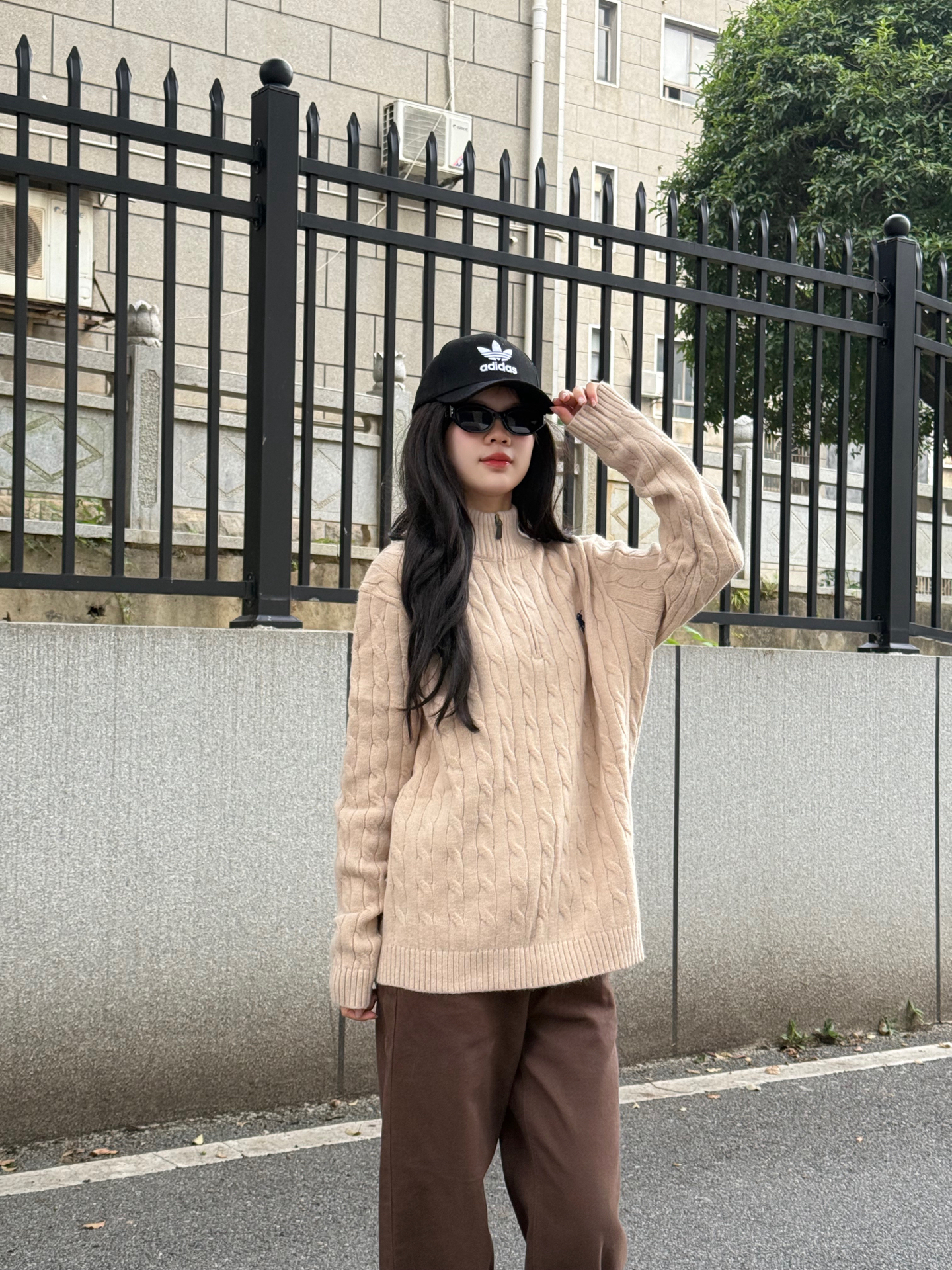 ラルフローレン公式フラッグシップストア FW25 ニット ハーフジップセーター、ユニセックス