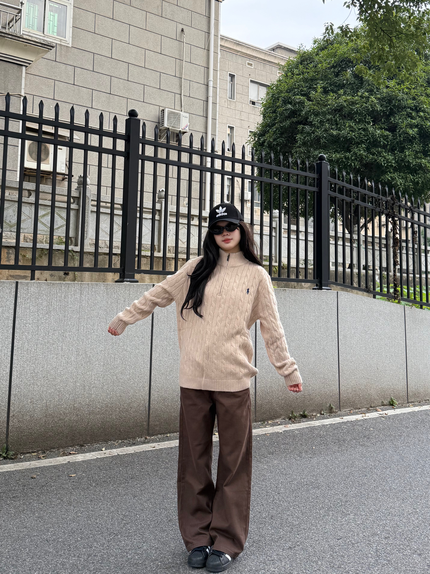 ラルフローレン公式フラッグシップストア FW25 ニット ハーフジップセーター、ユニセックス