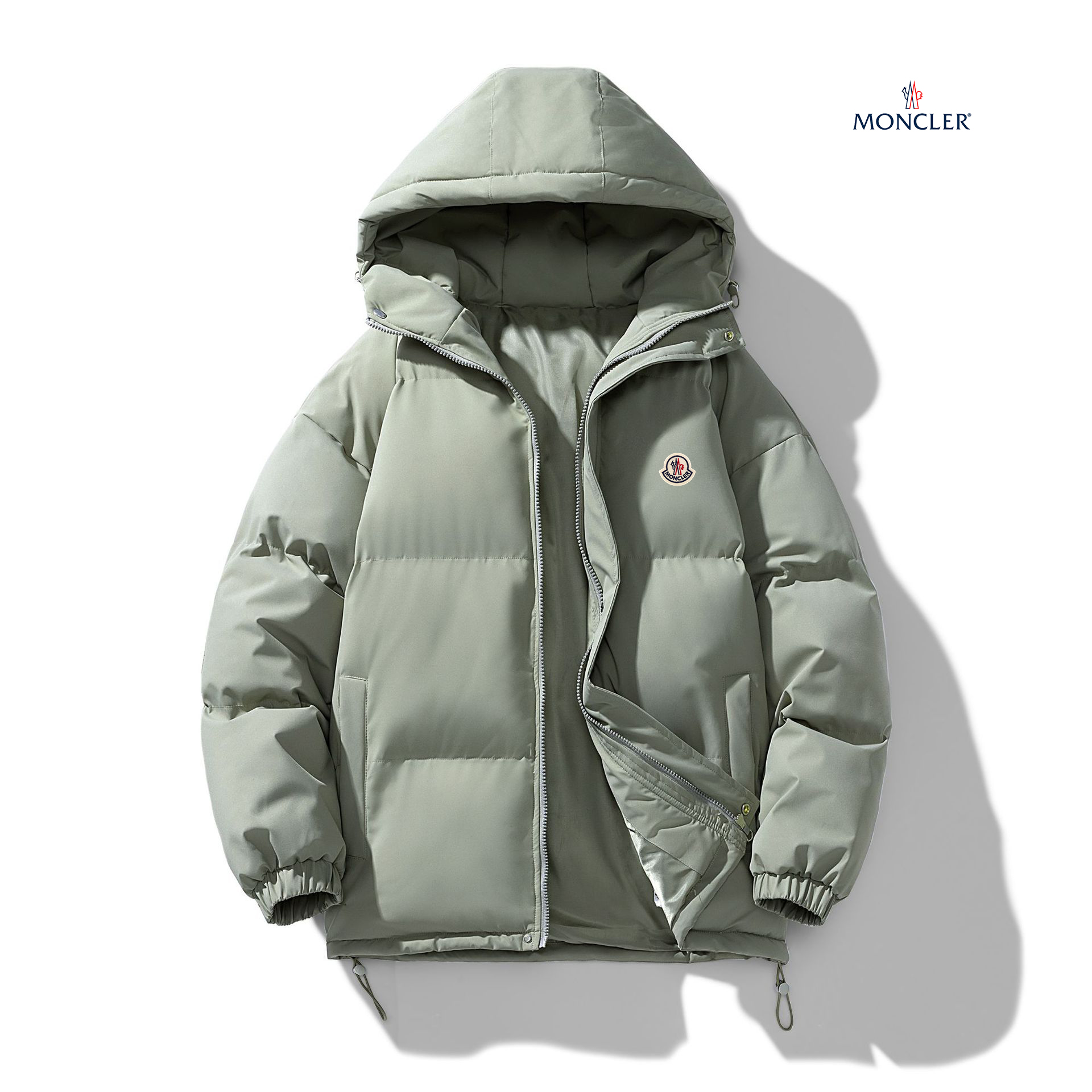 MONCLER メンズ ショート クラシック フード付き カジュアル ジャケット