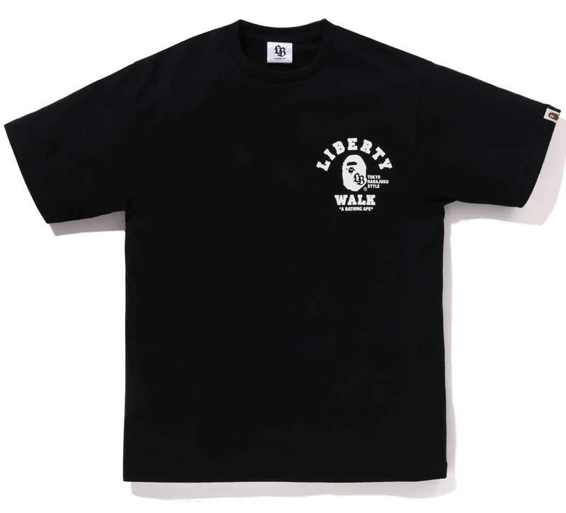 A BATHING APE BAPE x LIBERTY WALK LBWK FD ABC CAMO TEE