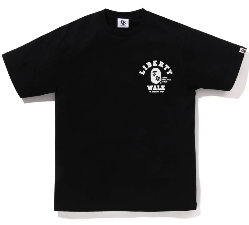 A BATHING APE BAPE x LIBERTY WALK LBWK FD ABC CAMO TEE