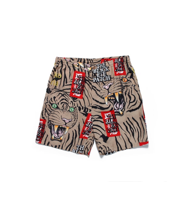 BlackEyePatch / HAWAIIAN SHORTS【BEIGE】