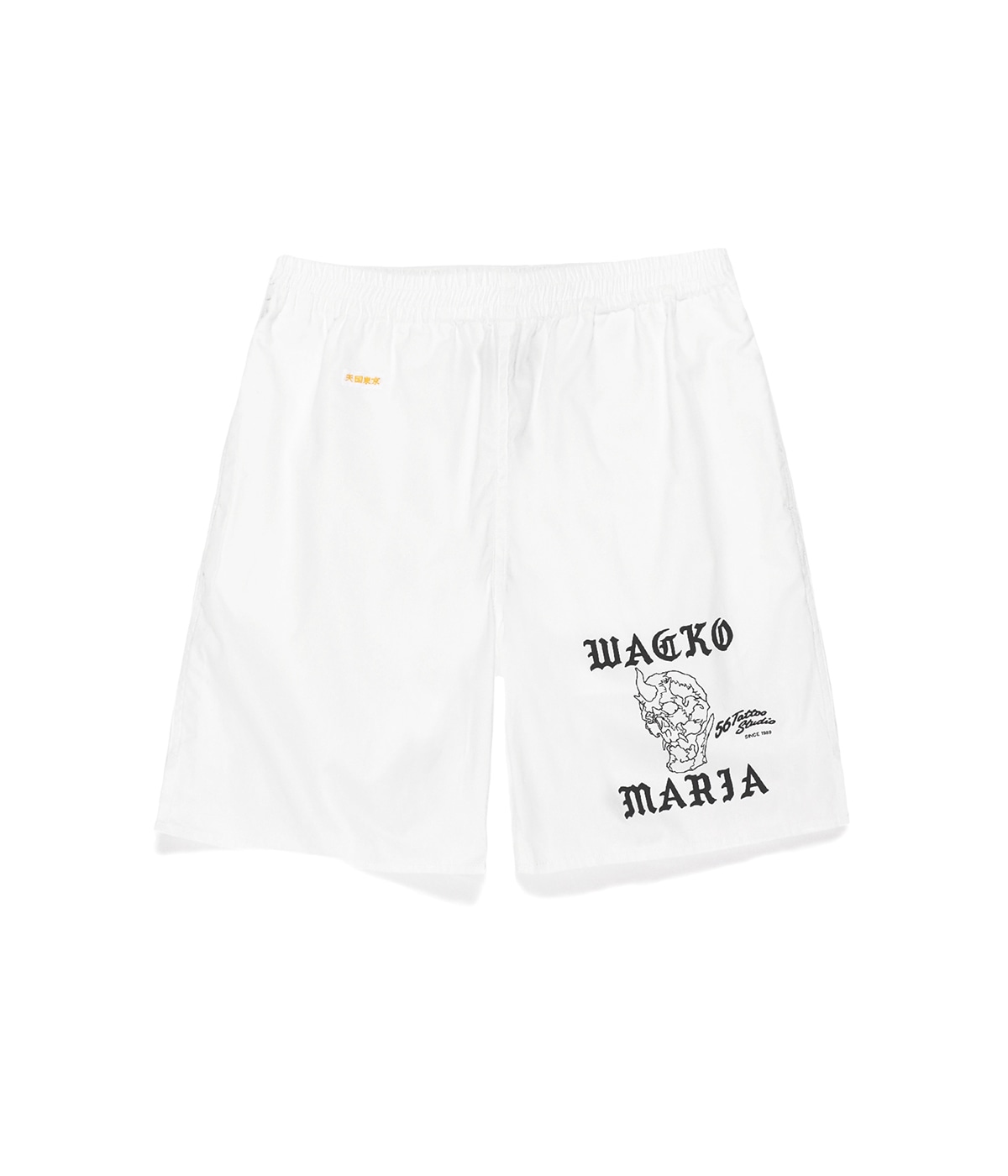 56 TATTOO STUDIO / DABO SHORTS【WHITE】