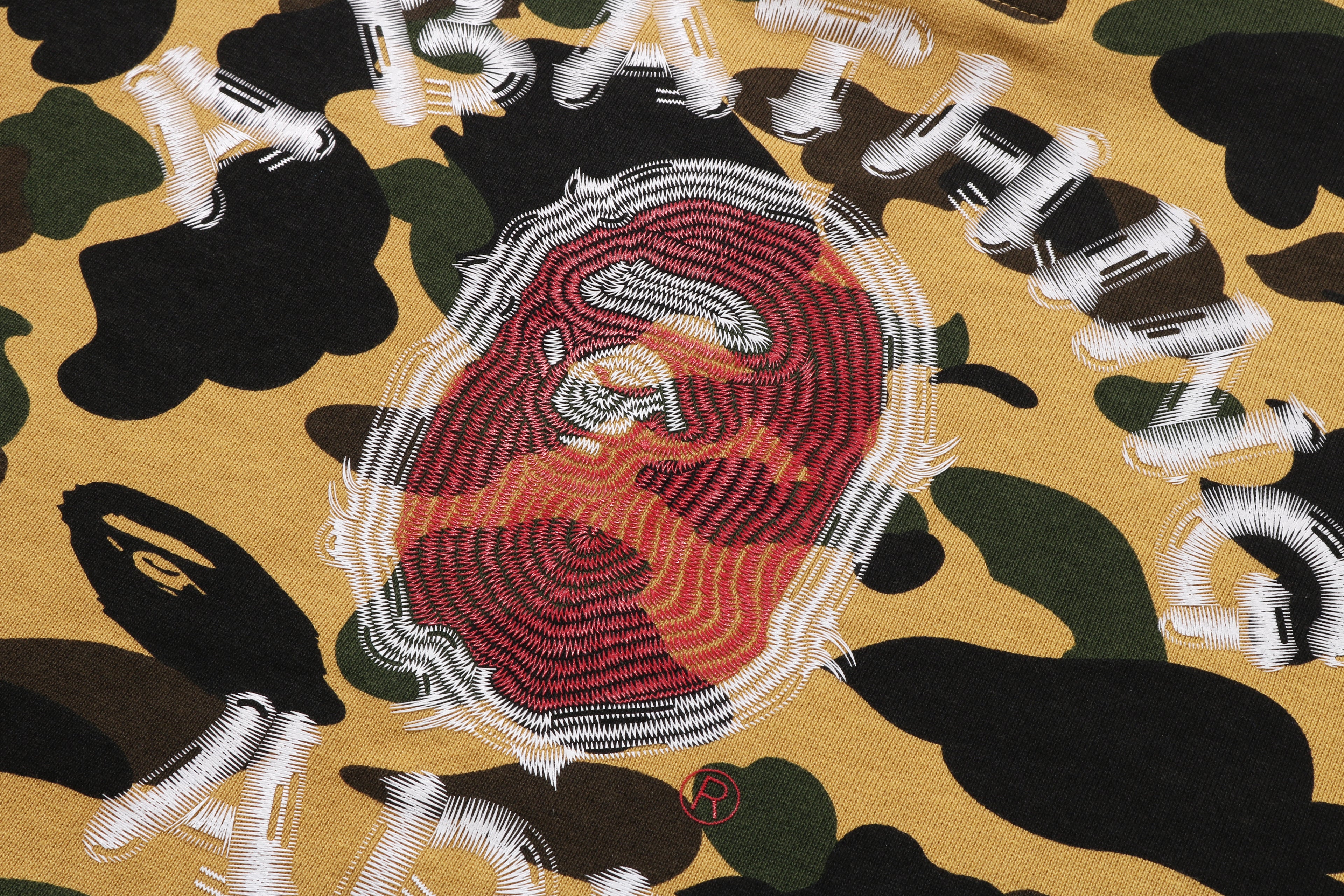 1ST カモ ブラシ カレッジ プラー フーディー