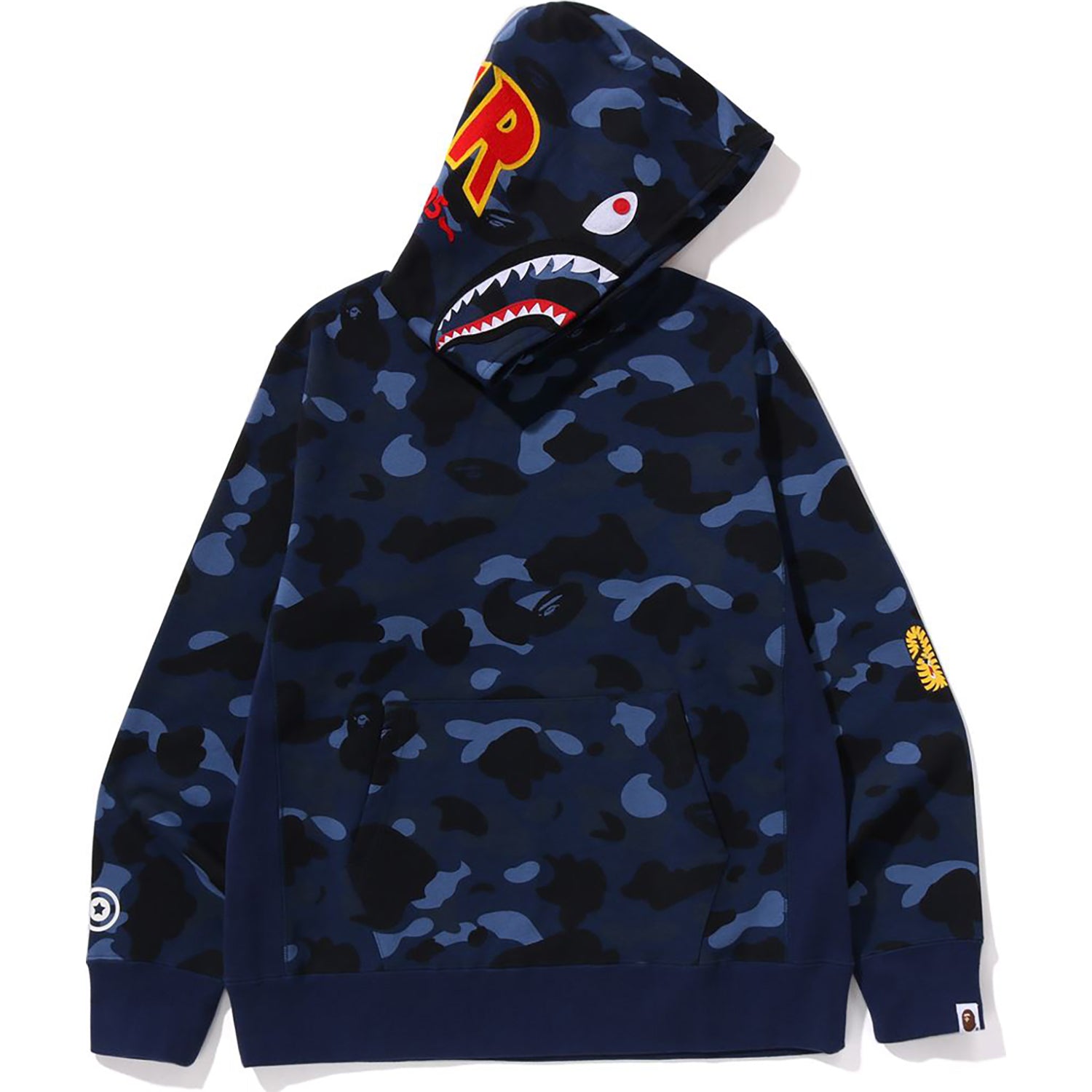 COLOR CAMO 2ND SHARK PULLOVER HOODIE