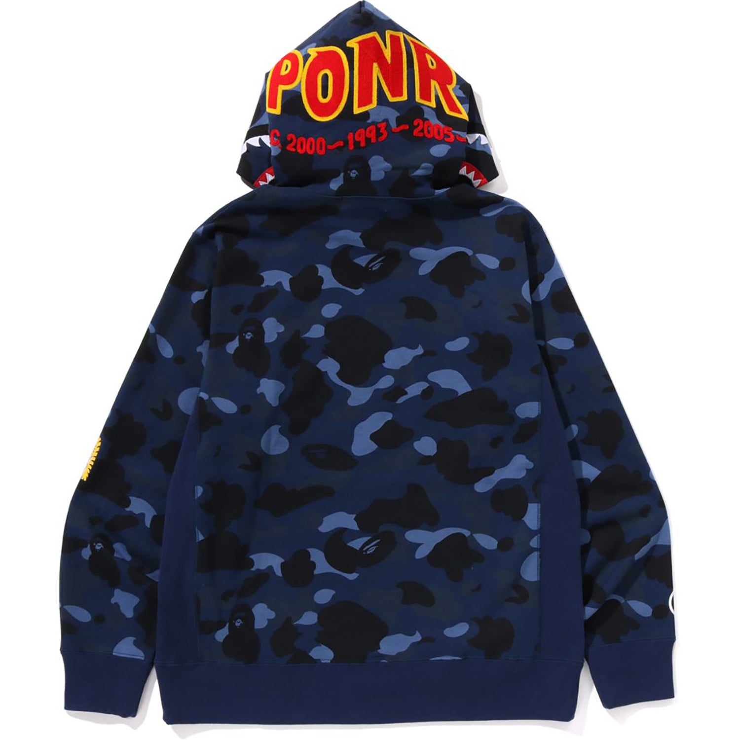 COLOR CAMO 2ND SHARK PULLOVER HOODIE