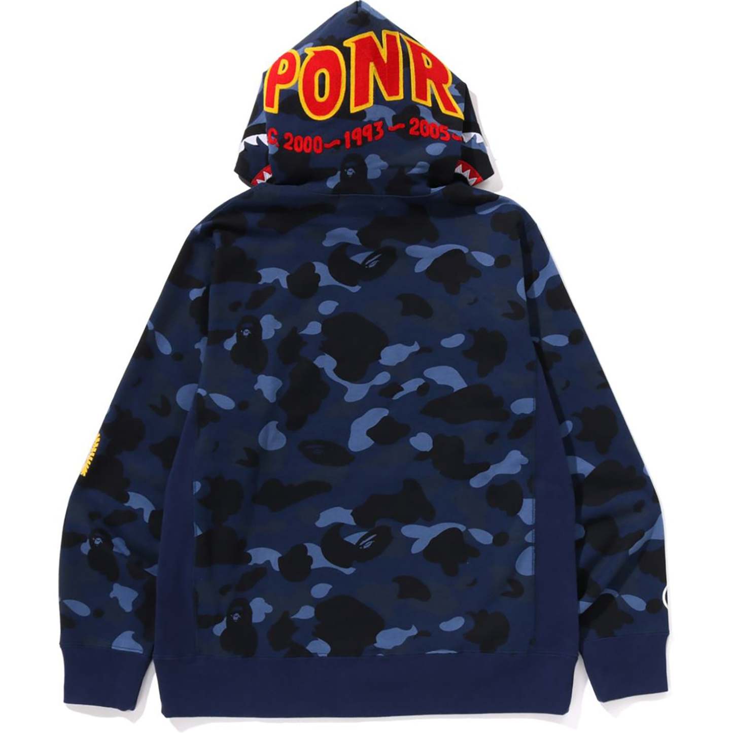 COLOR CAMO 2ND SHARK PULLOVER HOODIE