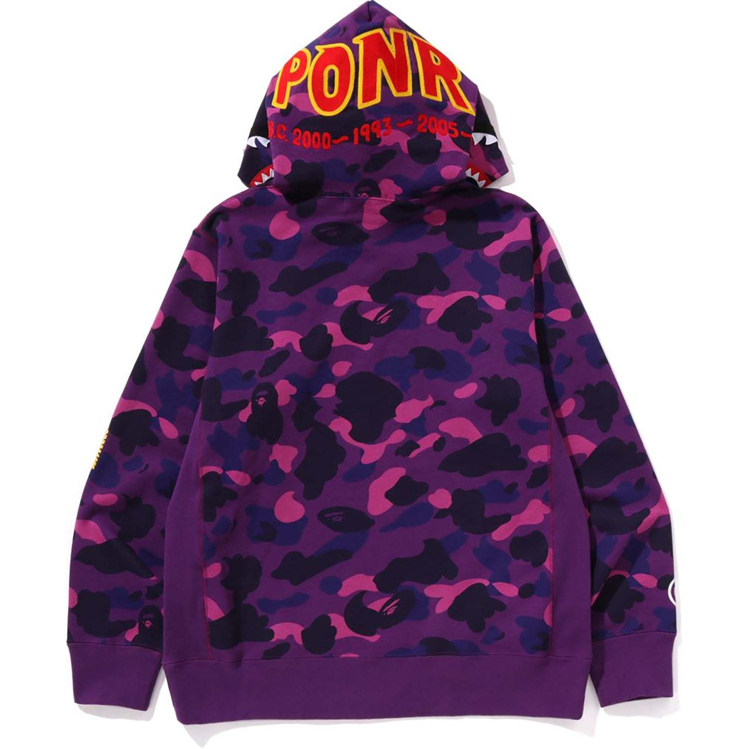 COLOR CAMO 2ND SHARK PULLOVER HOODIE