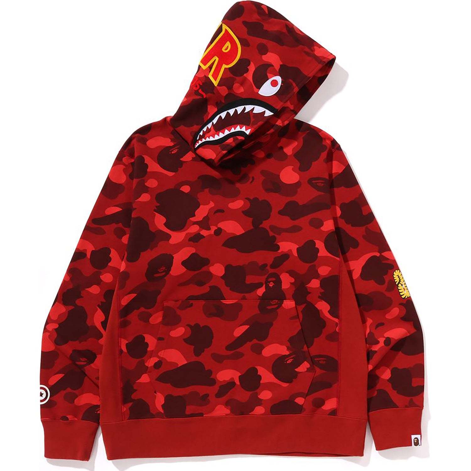 COLOR CAMO 2ND SHARK PULLOVER HOODIE