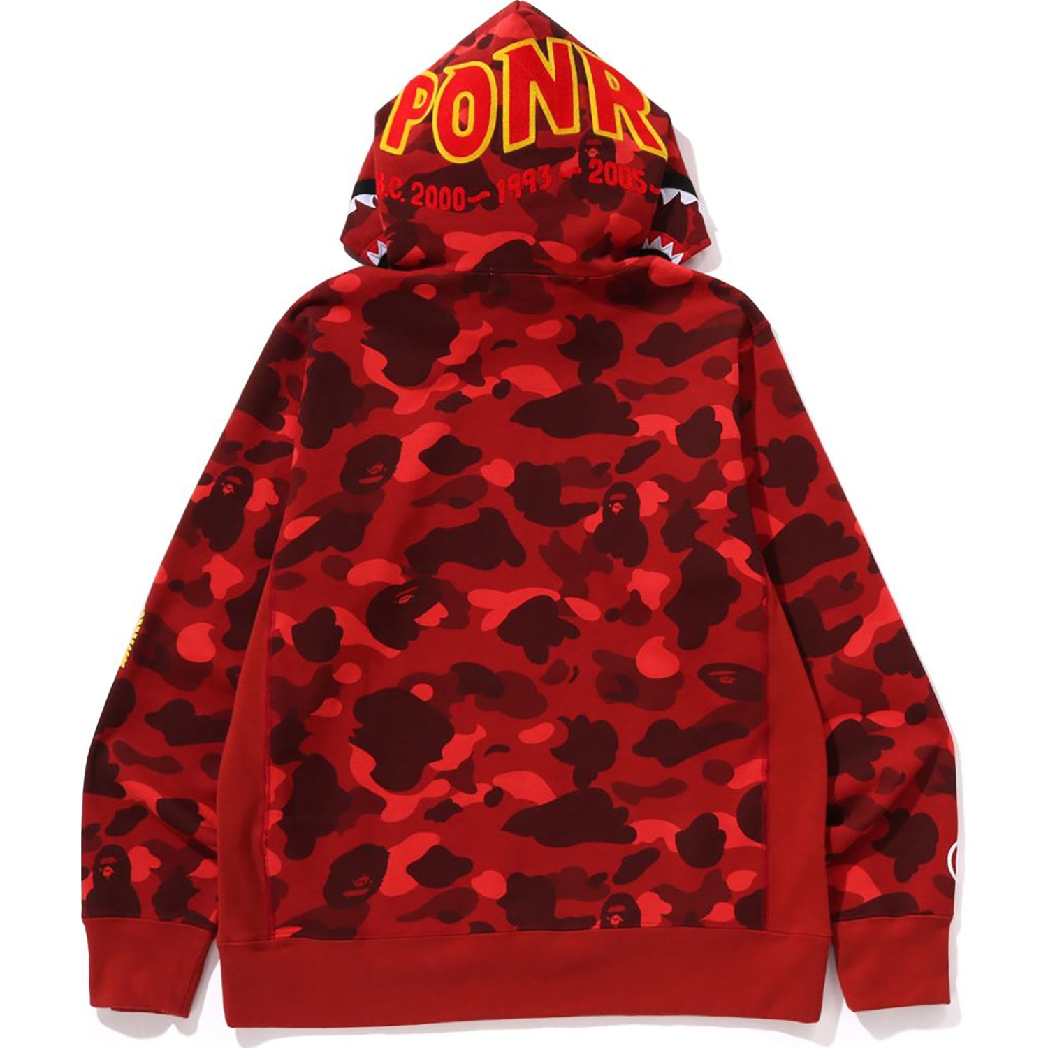 COLOR CAMO 2ND SHARK PULLOVER HOODIE