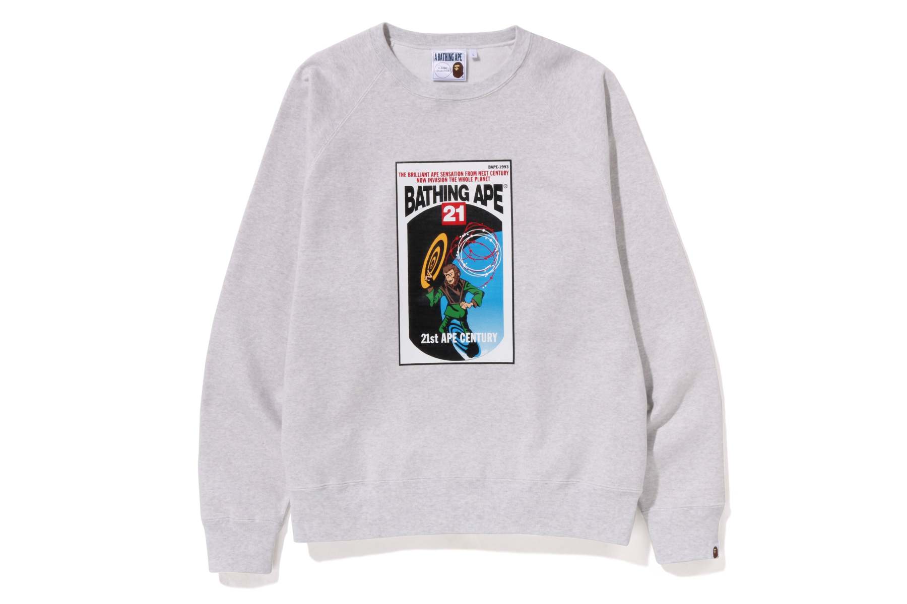 BATHING APE RELAXED FIT CREWNECK MENS