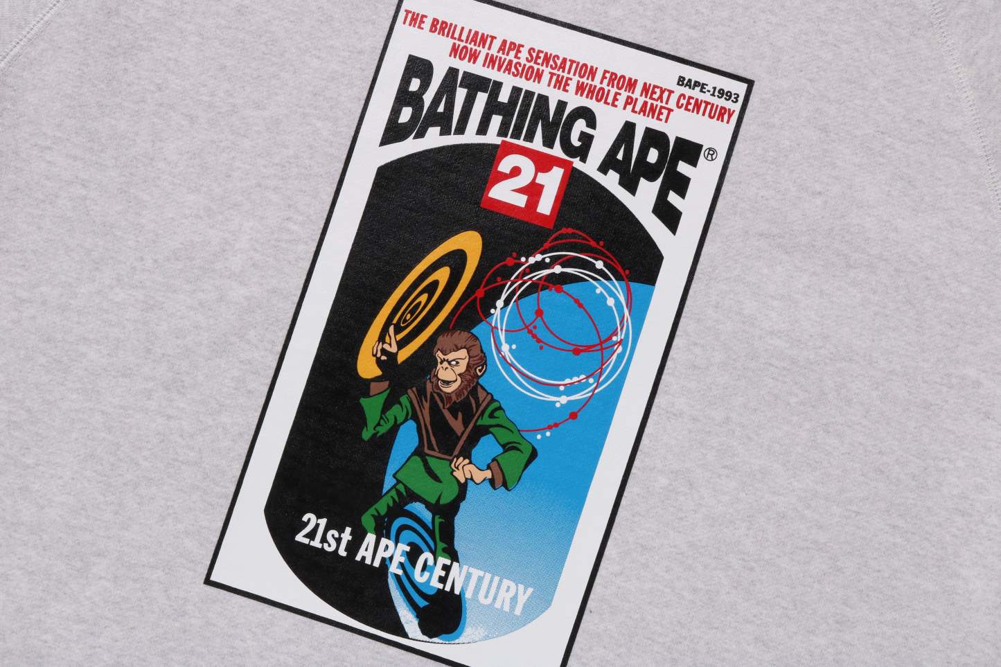 BATHING APE RELAXED FIT CREWNECK MENS