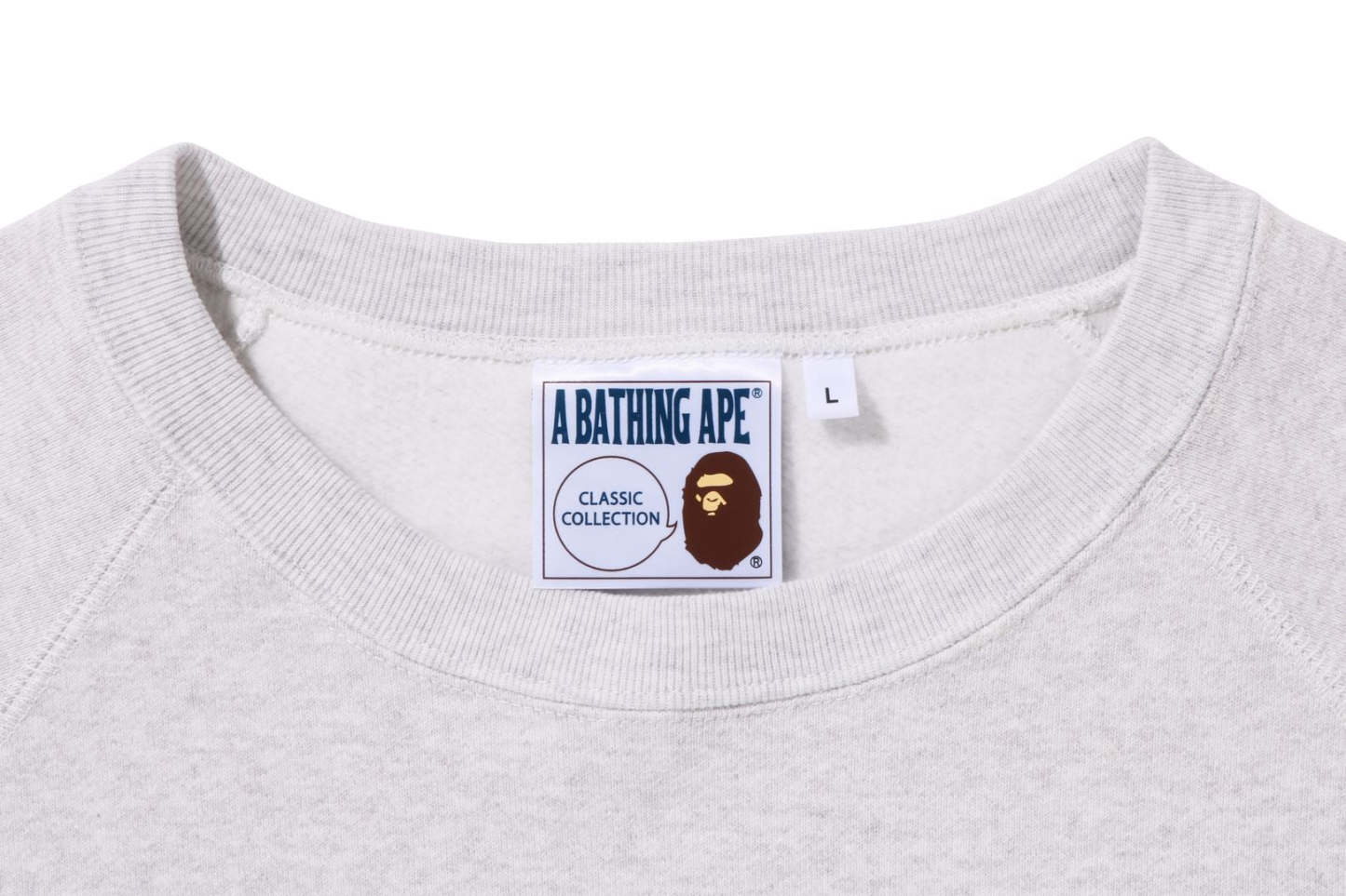 BATHING APE RELAXED FIT CREWNECK MENS