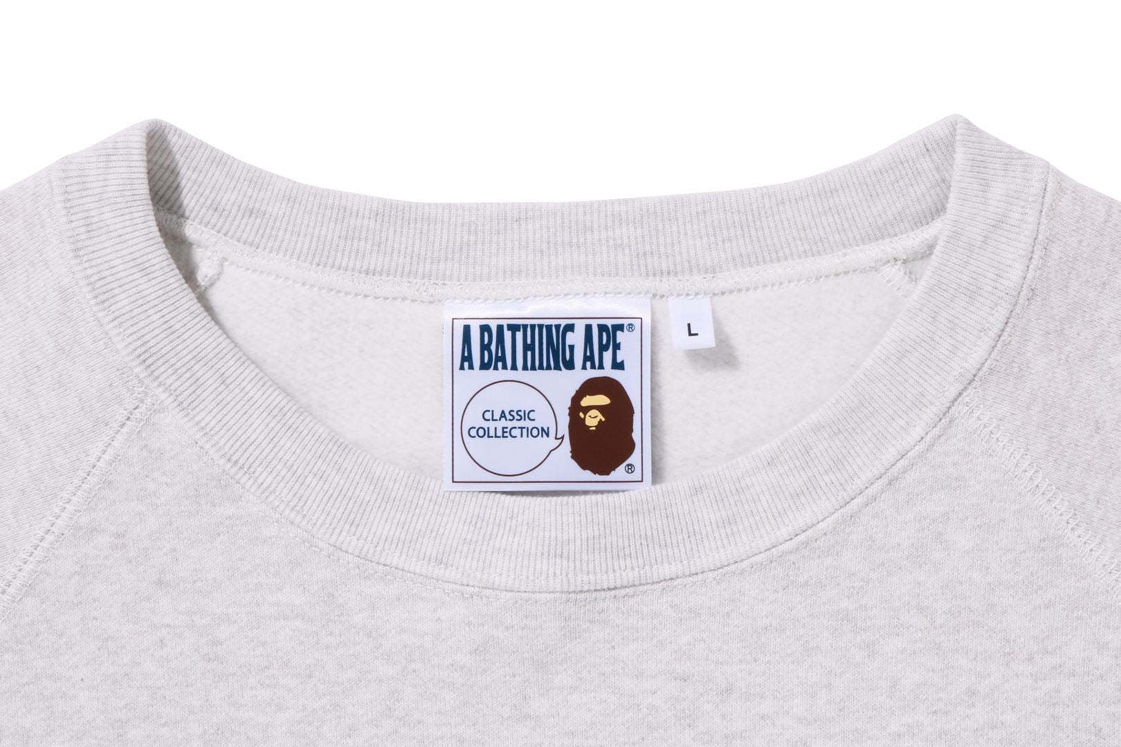 BATHING APE RELAXED FIT CREWNECK MENS
