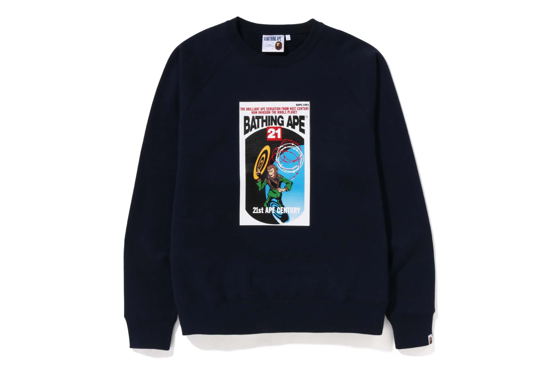 BATHING APE RELAXED FIT CREWNECK MENS