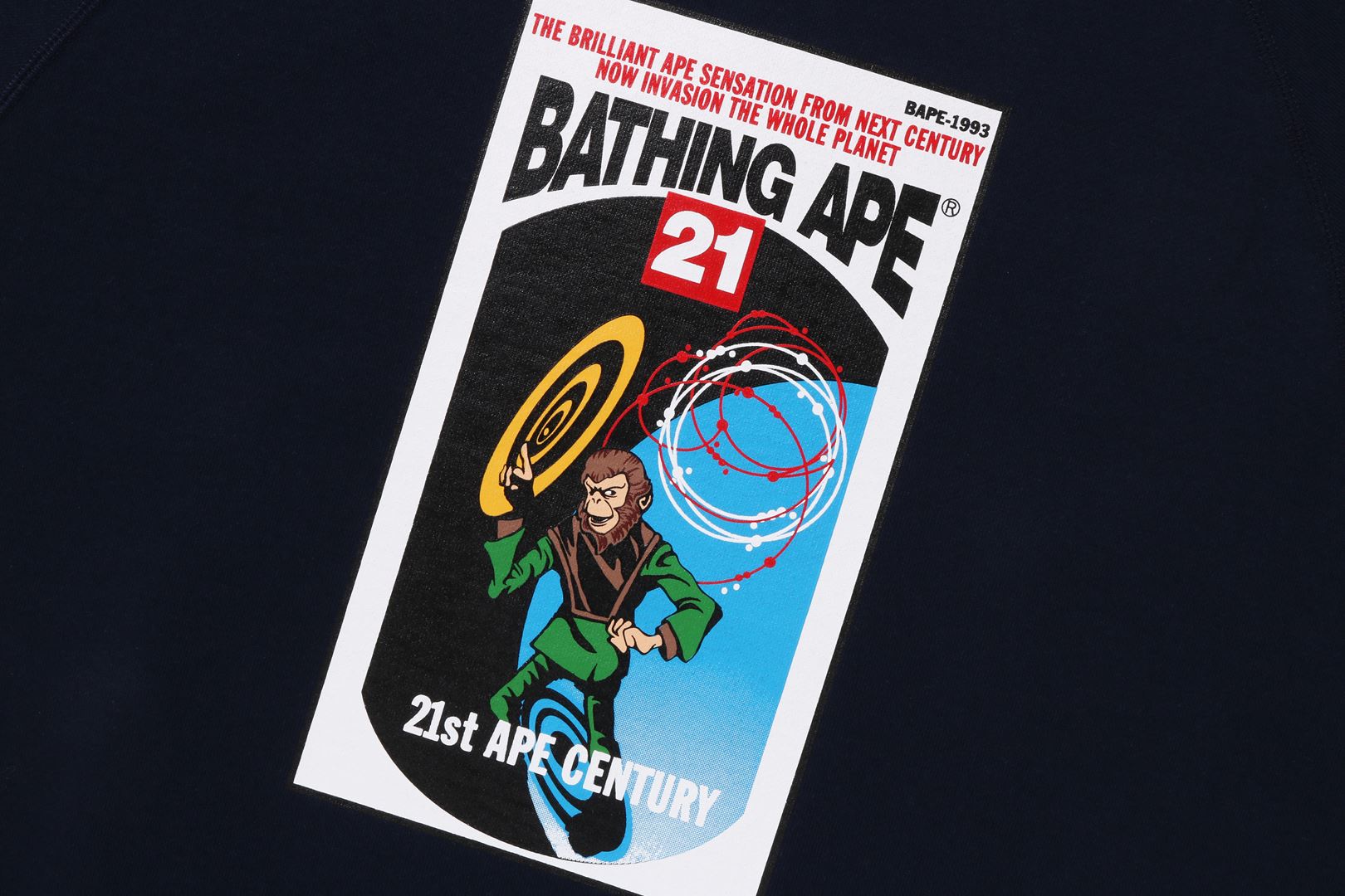 BATHING APE RELAXED FIT CREWNECK MENS