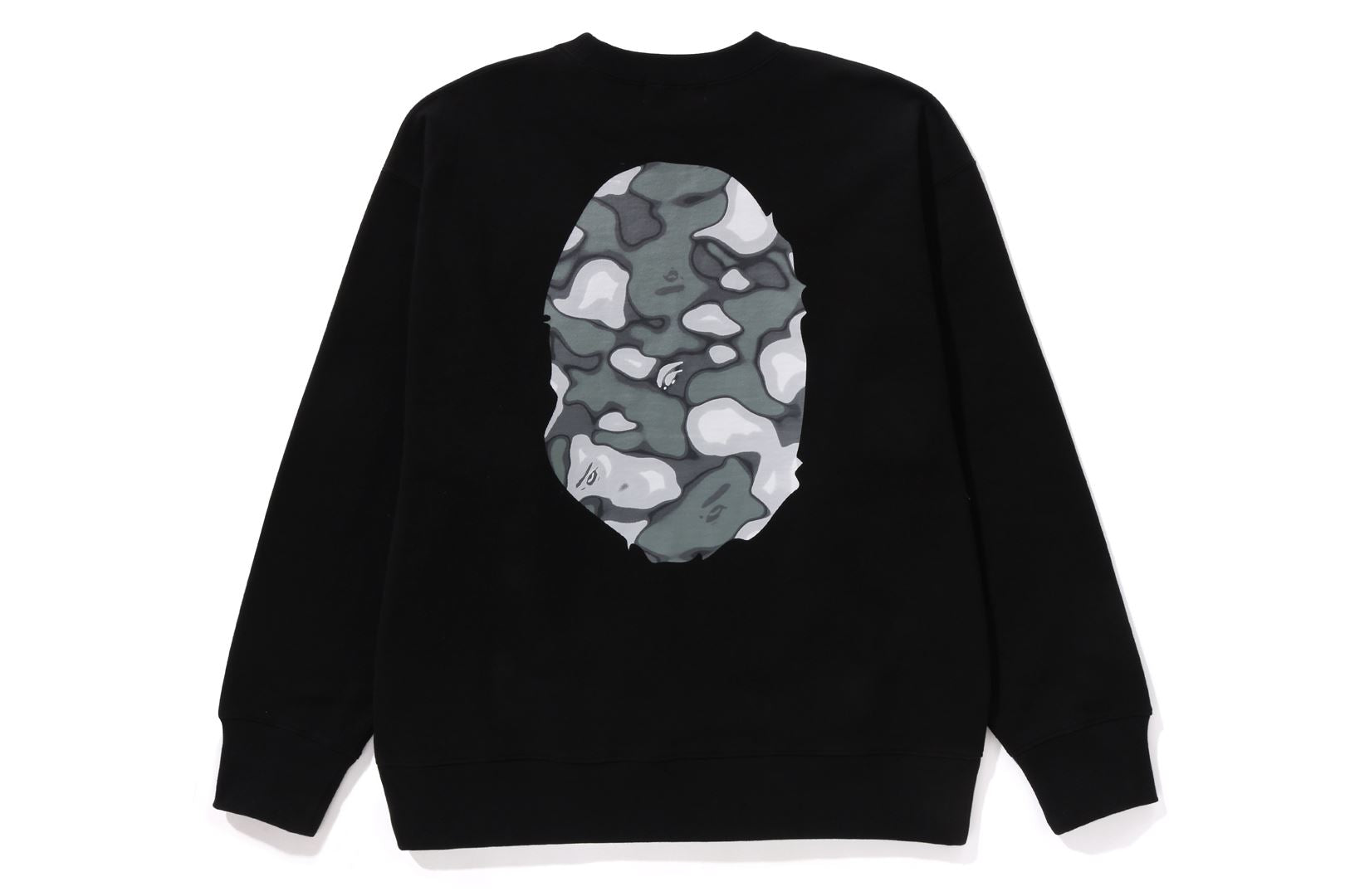 LIQUID CAMO エイプヘッド ルーズクルーネック スウェットシャツ