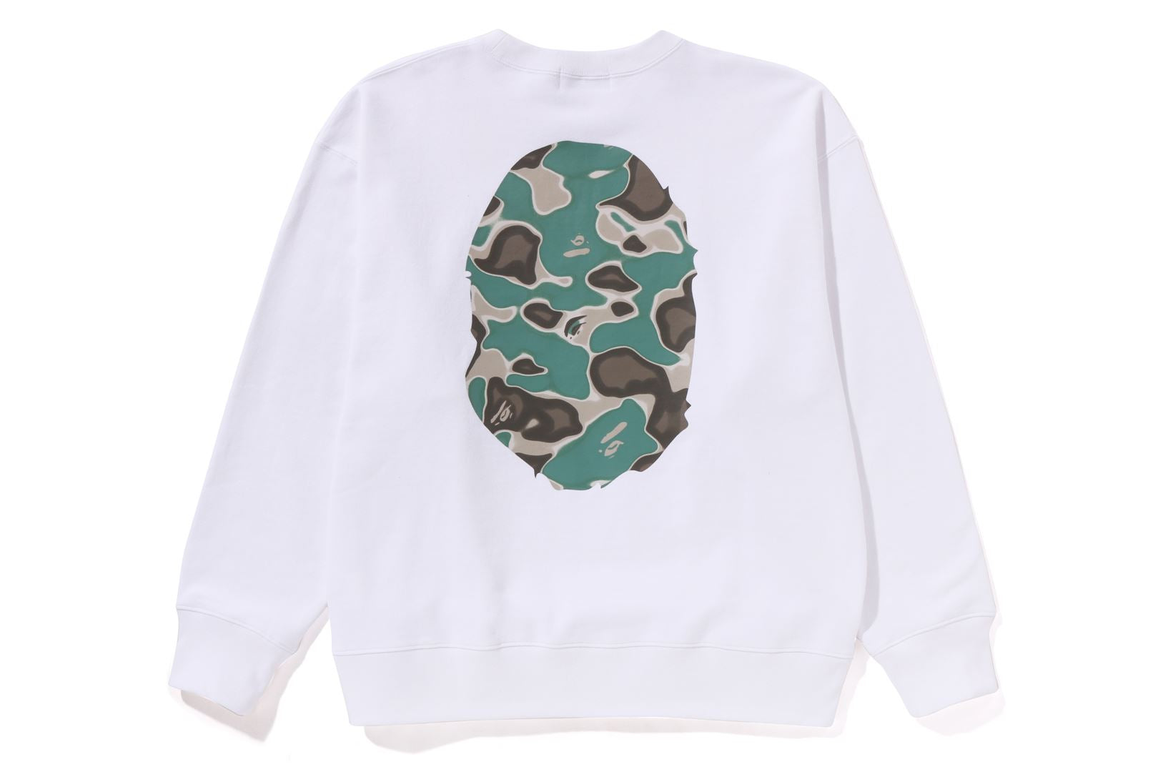 LIQUID CAMO エイプヘッド ルーズクルーネック スウェットシャツ