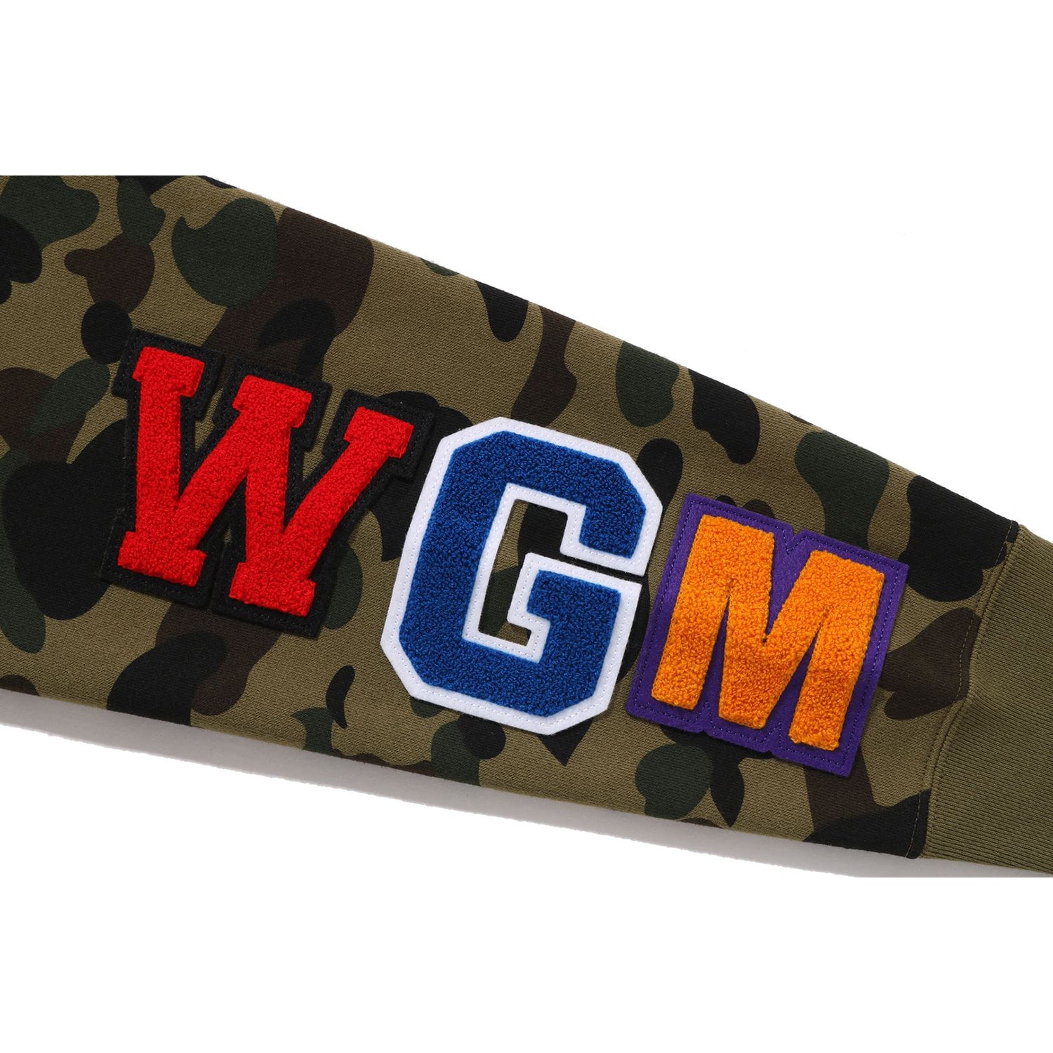 1ST CAMO SHARK CREWNECK SWEATSHIRT MENS