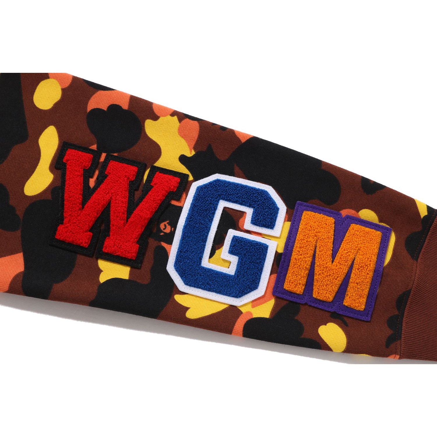 1ST CAMO SHARK CREWNECK SWEATSHIRT MENS