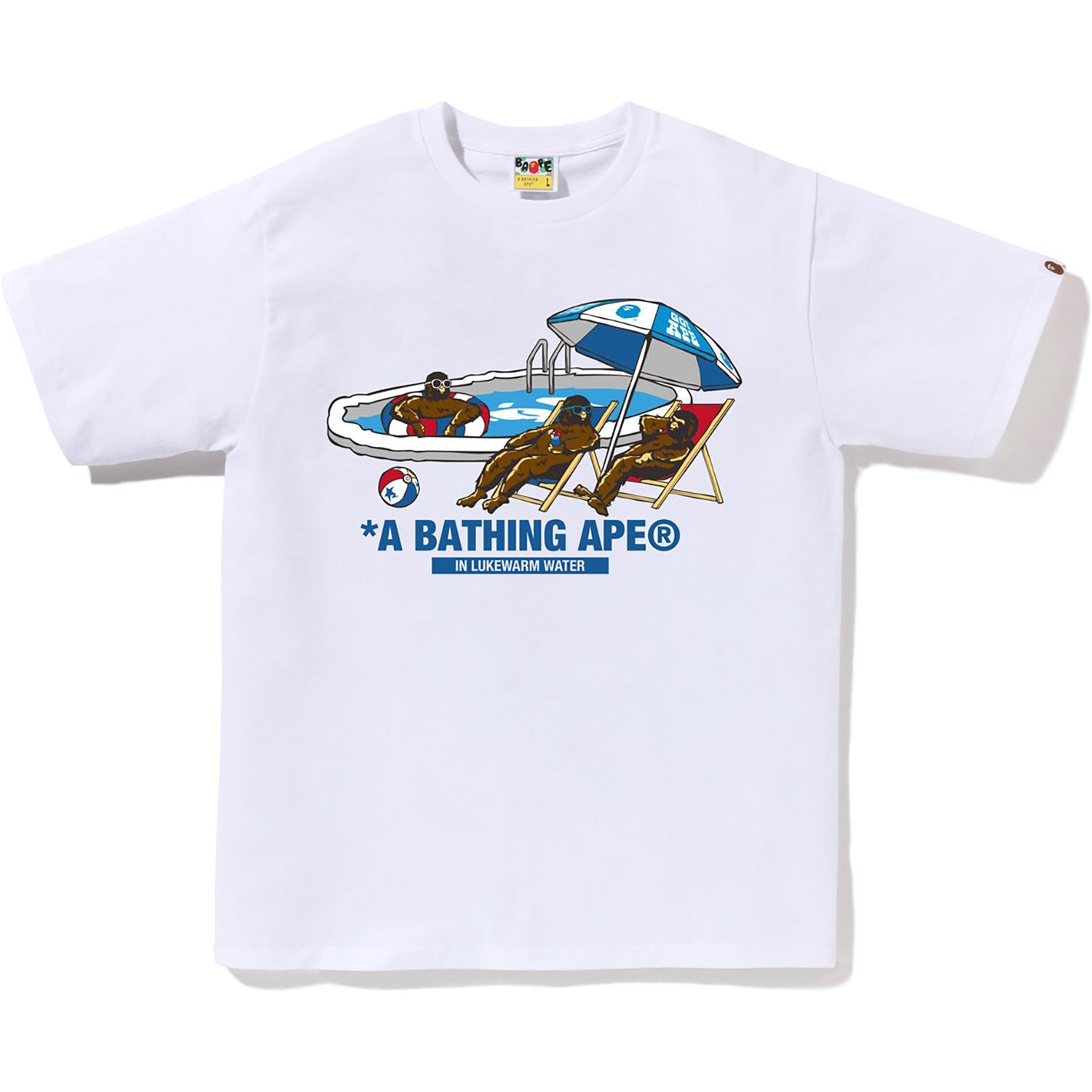 男女兼用プールサイドTシャツ