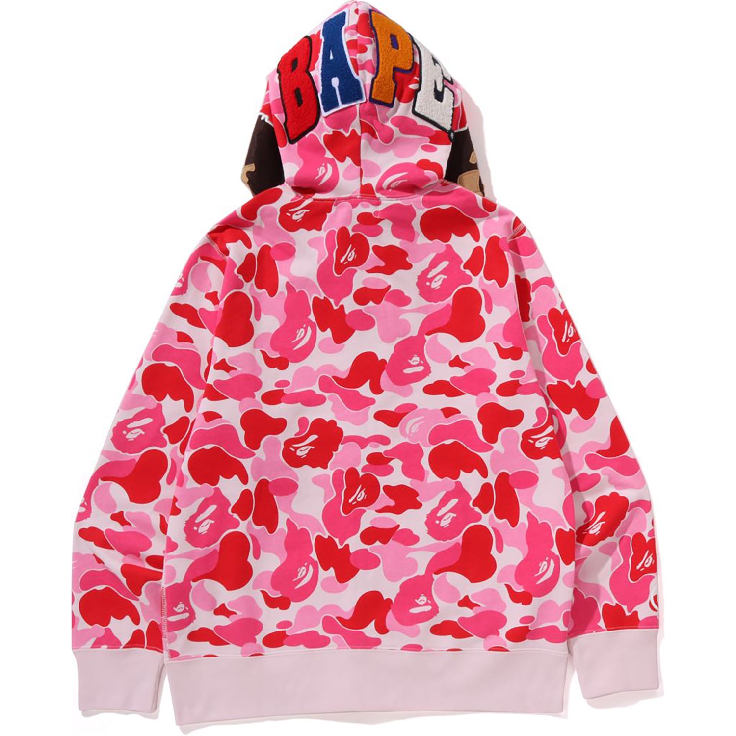 ABC CAMO 2ND APE FULL ZIP HOODIE MENS