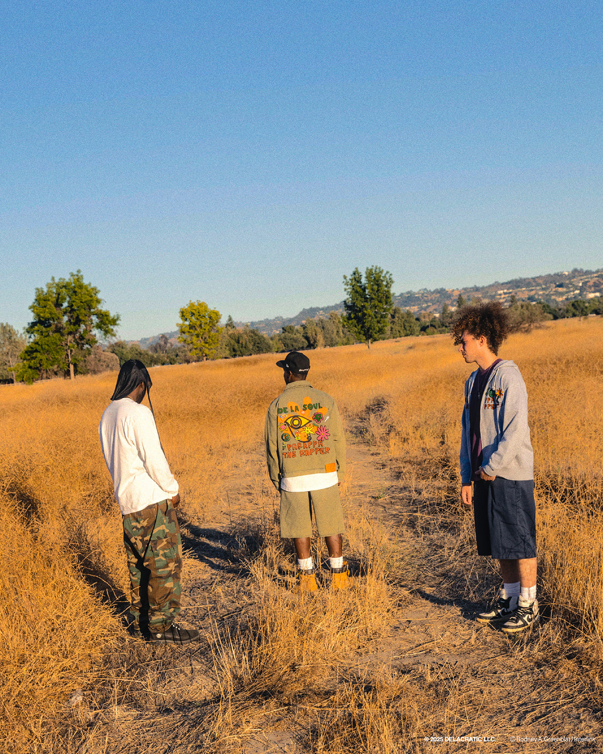 PARAPPA x DE LA SOUL x WDS ZIP UP SWEATSHIRT