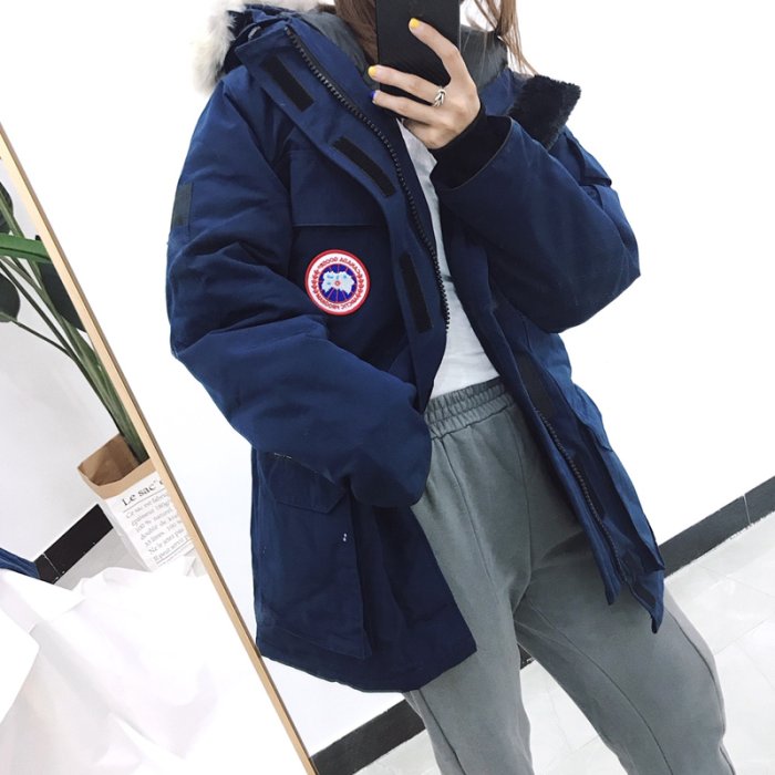 CANADA GOOSE／加拿大鵝 08遠征款 Expedition派克大衣4660M 男女情侶款羽絨服外套 中長款大衣