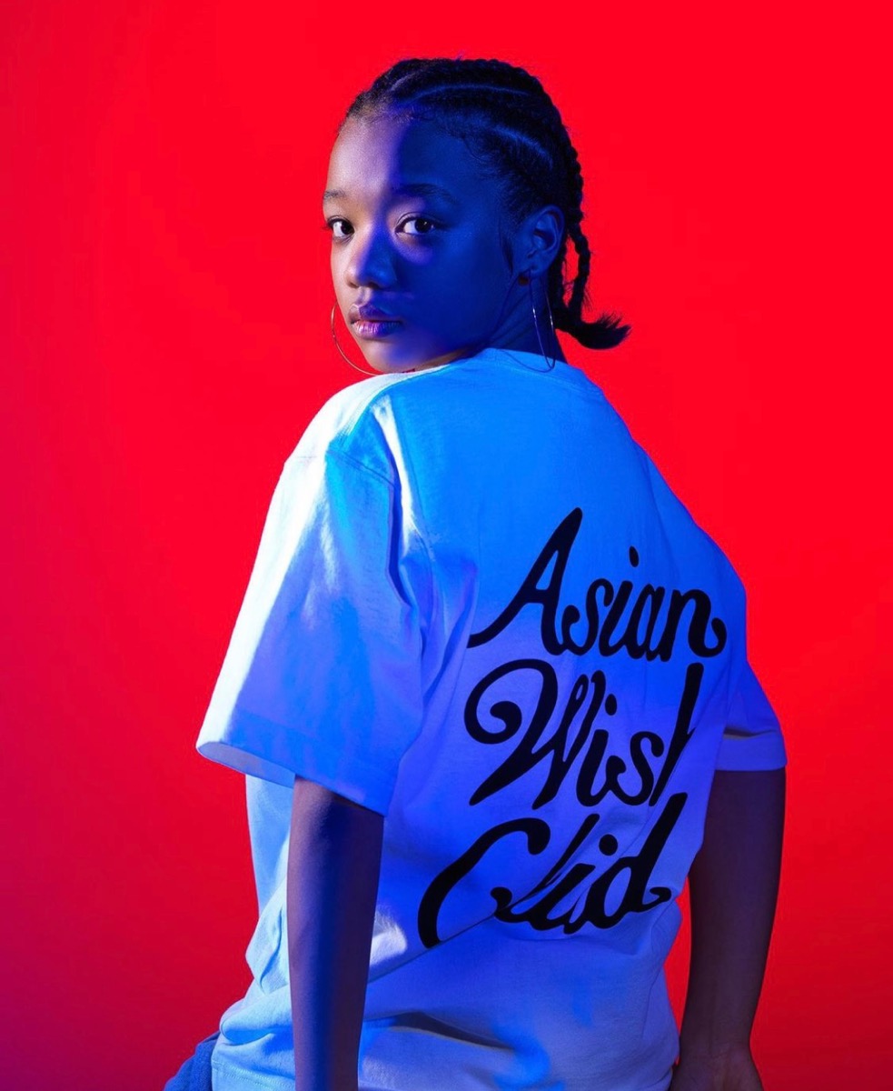 Awich × BlackEyePatch × VERDY limited edition collaborative white T-shirt