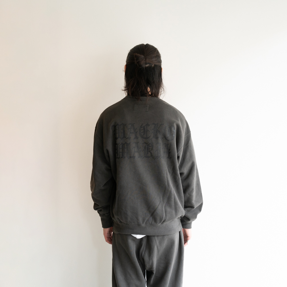 DEATH ROW RECORDS / GARMENT SWEAT SHIRT GRAY