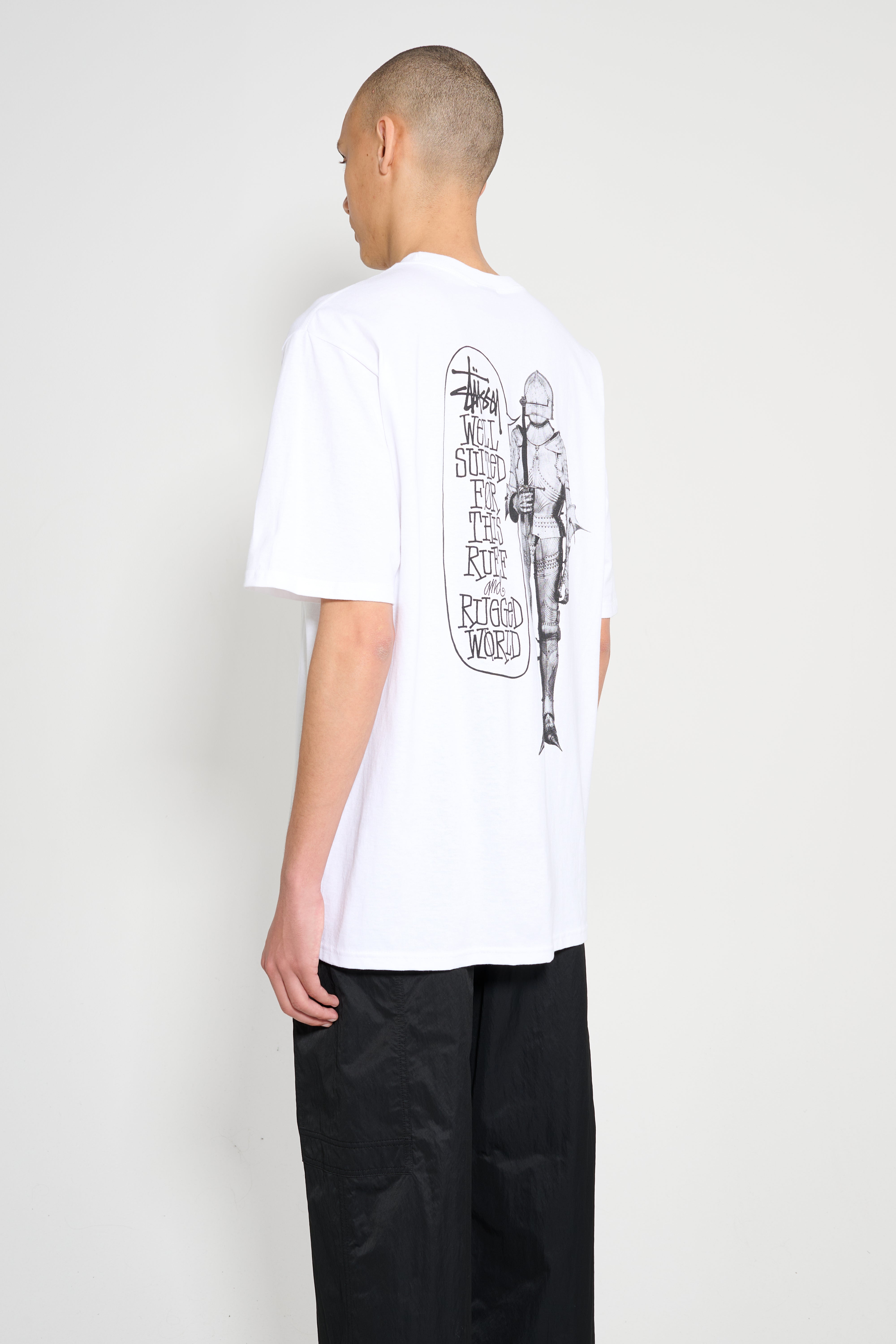 Stüssy Well Suited Tee White – Très Bien