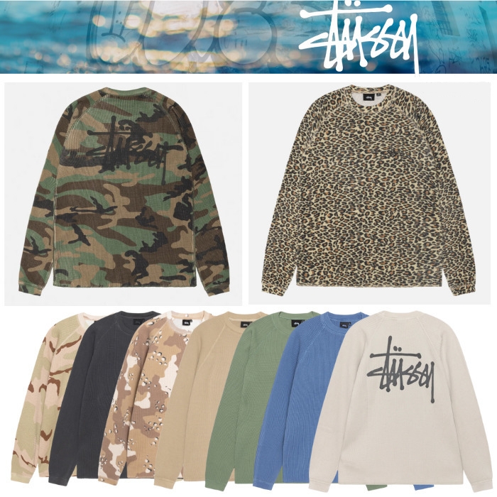 早い者勝ち！【日本完売カラー有】Stussy 25SS ラグラン L/S Tee