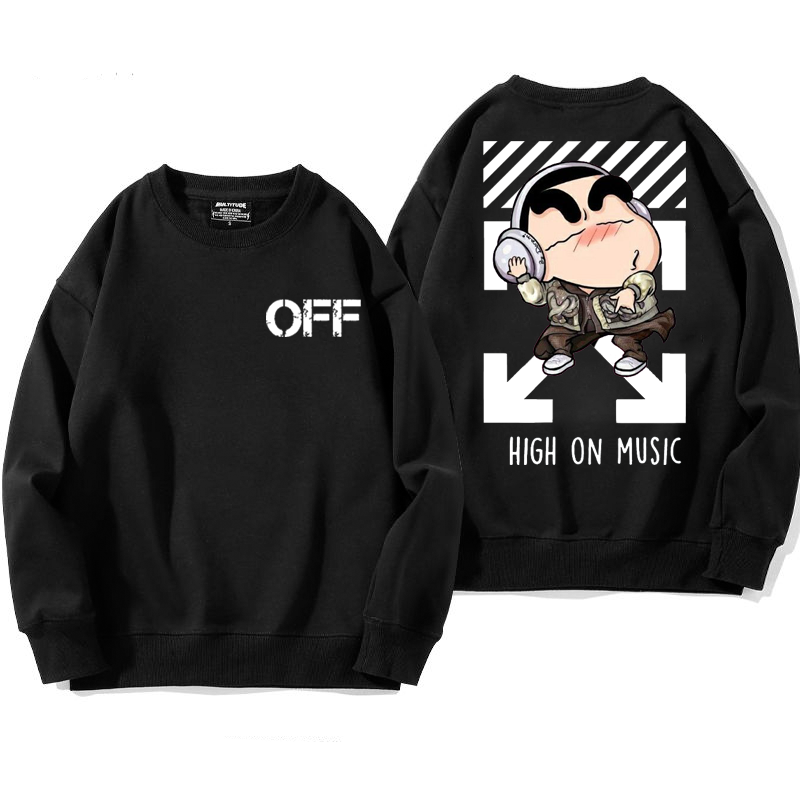 カートゥーンヒップホップ風トレーナー