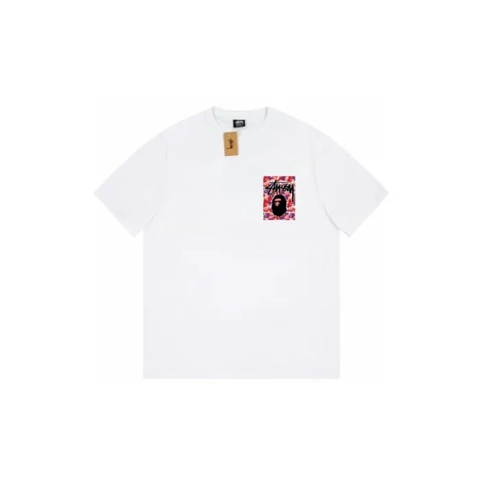 【期間限定割引価格】Stussy & Amp; A BATHING APE TEE