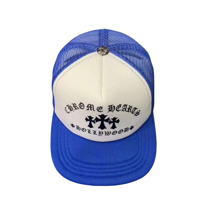 Chrome Hearts Hollywood Cross "King Taco" Trucker Cap