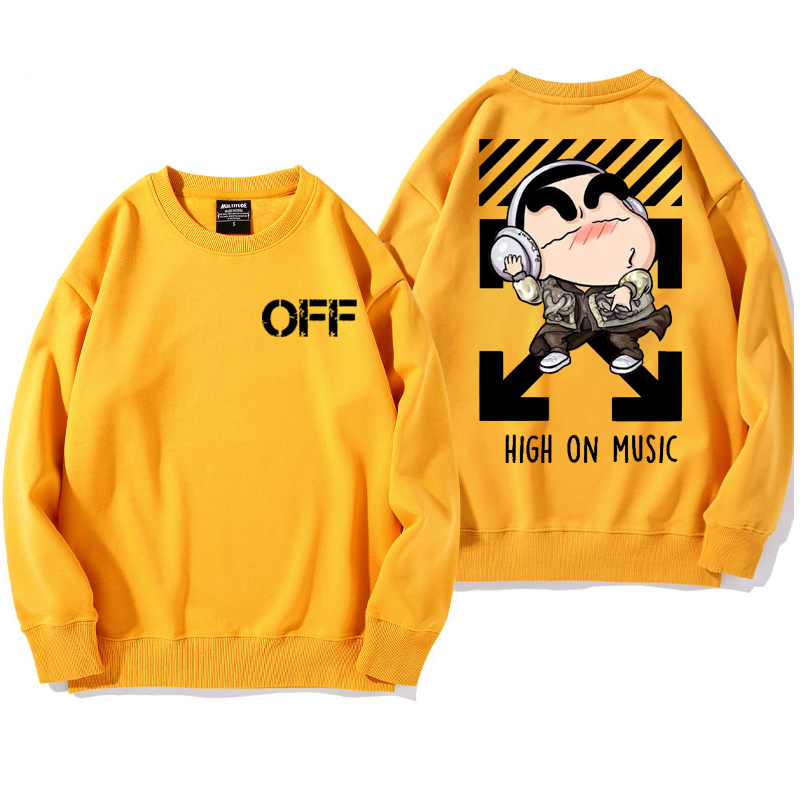 カートゥーンヒップホップ風トレーナー