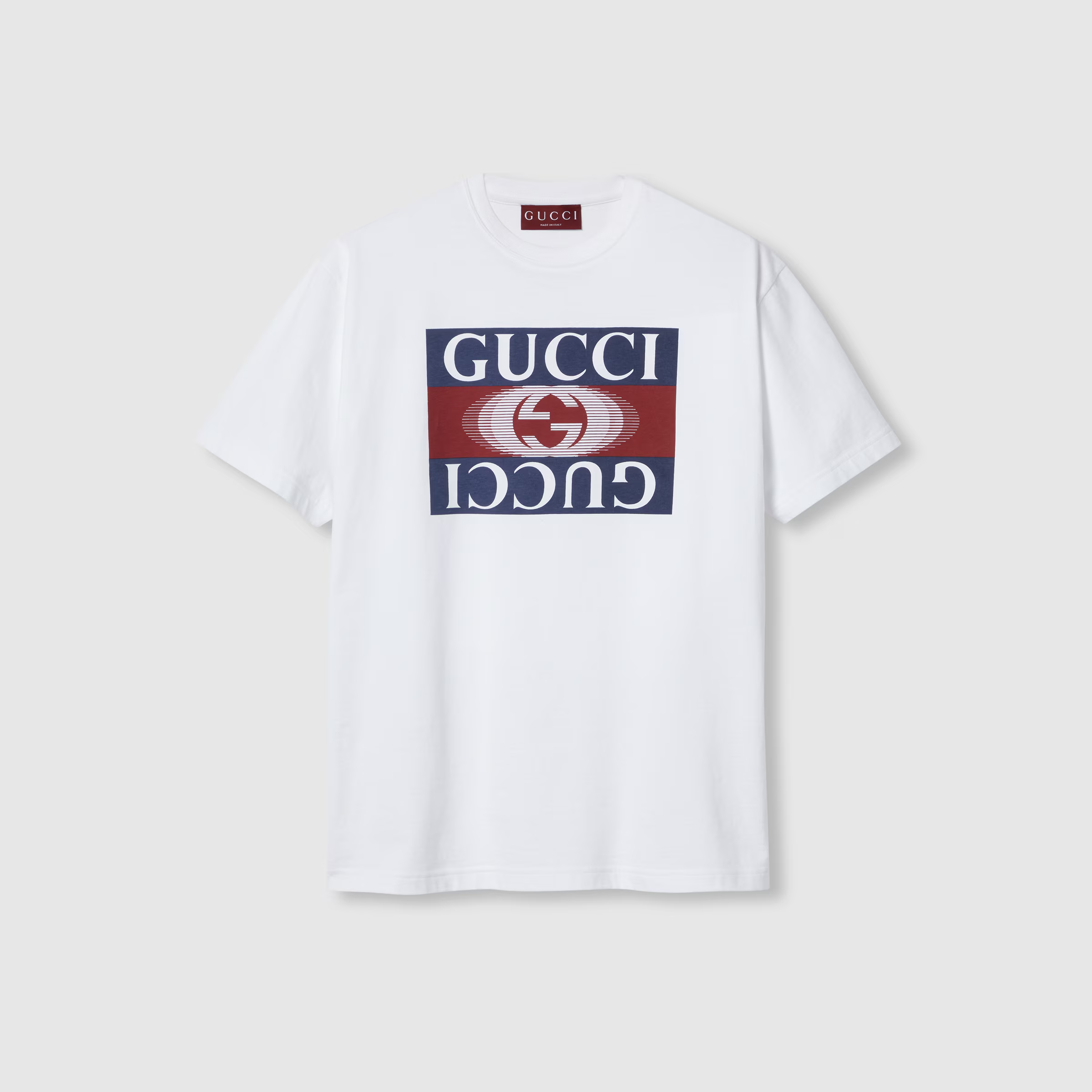 GUCCI プリント コットンジャージー Tシャツ