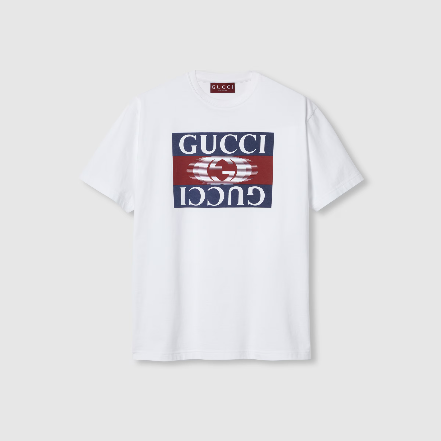 GUCCI プリント コットンジャージー Tシャツ