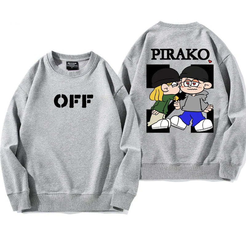 『かわいい』大人気トレンド『カップル』ゆったりトレーナー