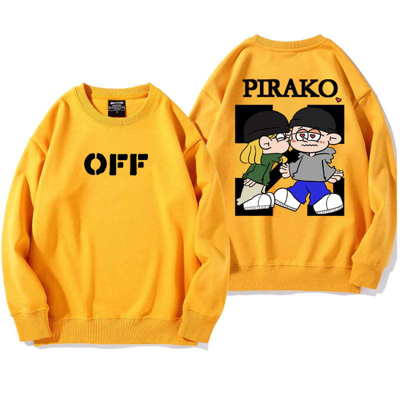 『かわいい』大人気トレンド『カップル』ゆったりトレーナー