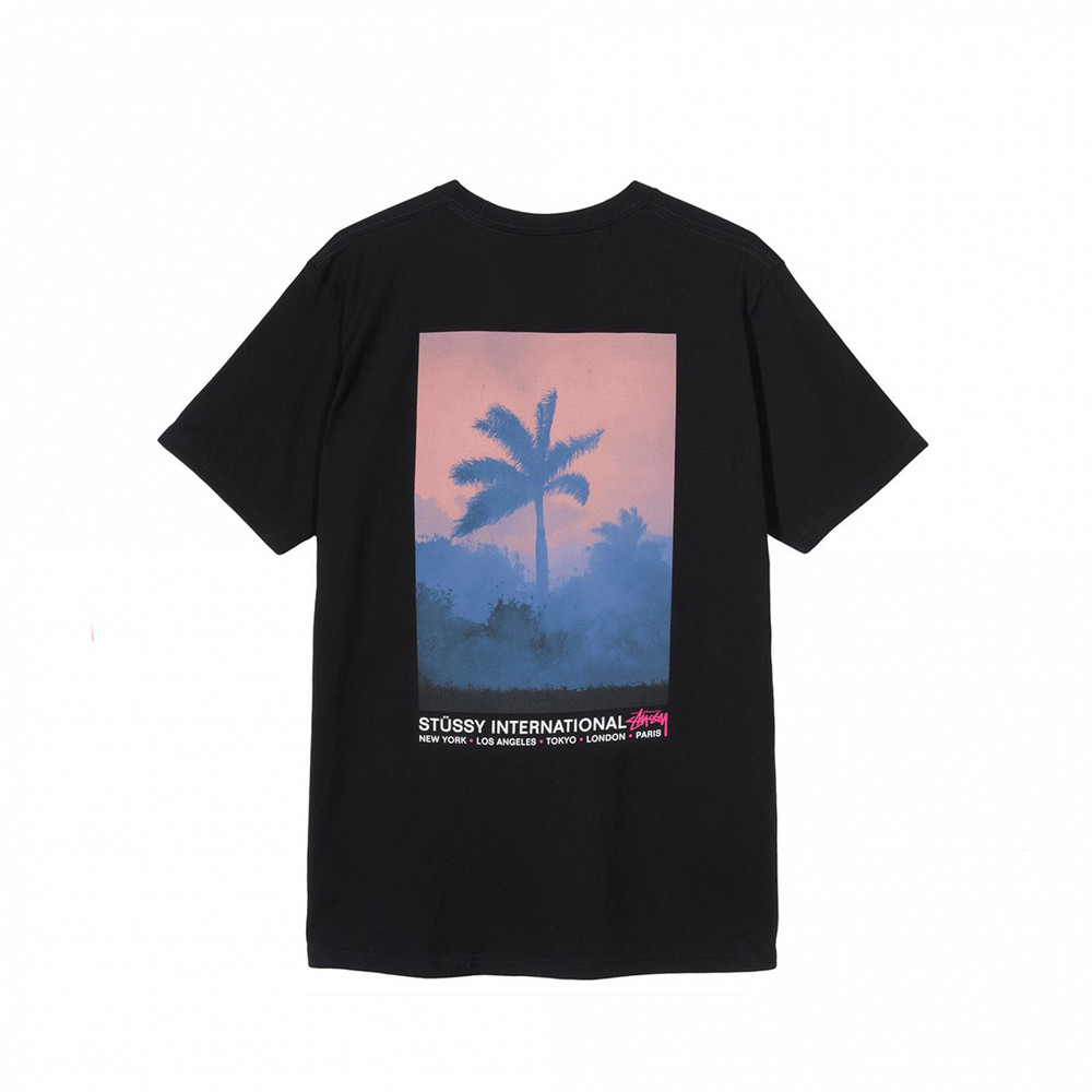 STUSSY NIKE joint graffiti T-shirt